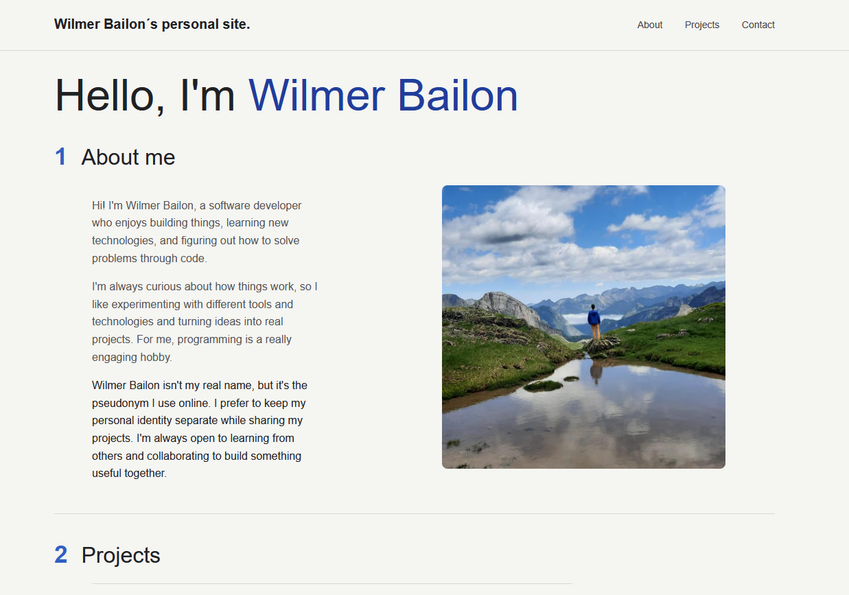 Personal Website